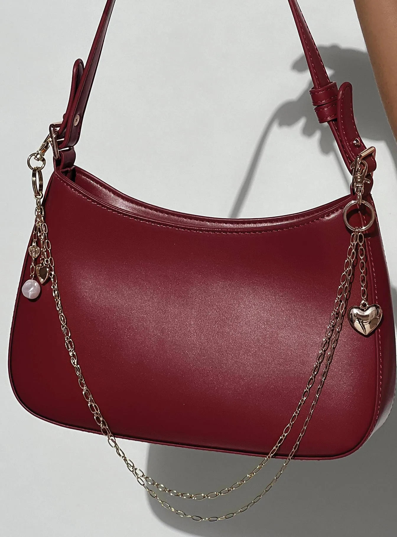 Tarah Bag Chain Gold sold by Princess Polly