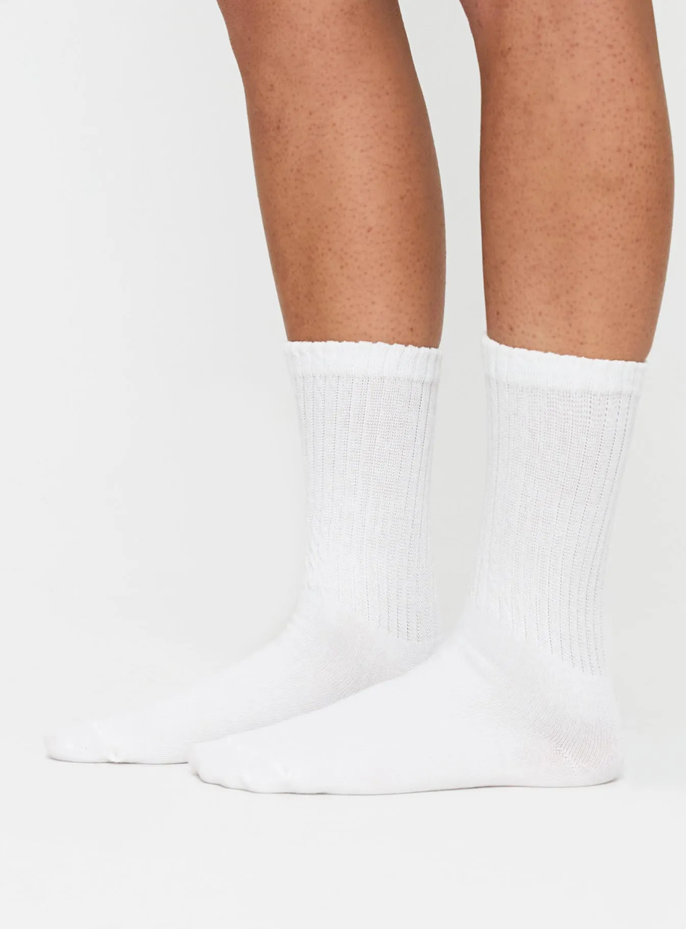 Sama Slouch Sock White sold by Princess Polly product image thumbnail 3
