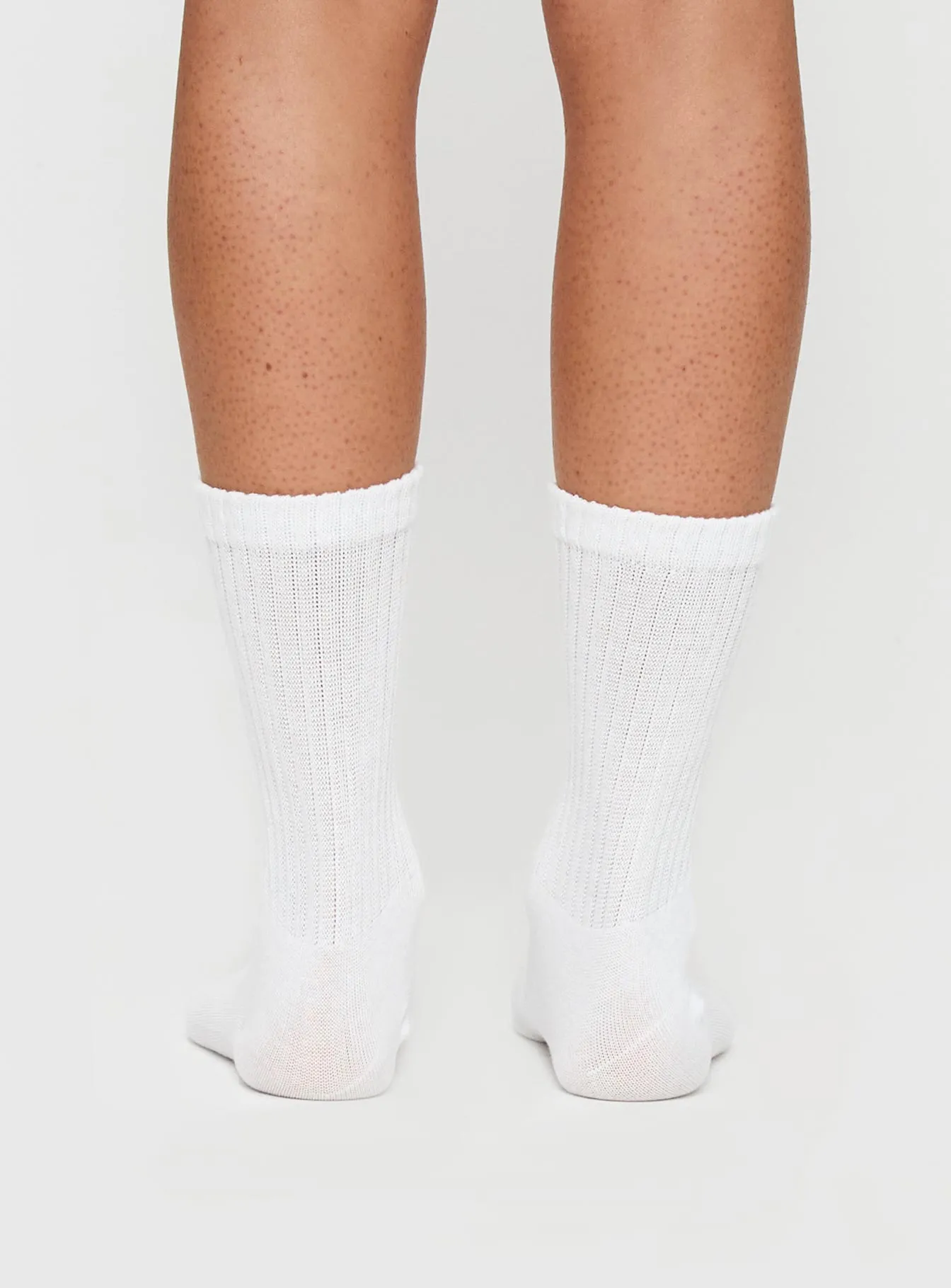 Sama Slouch Sock White sold by Princess Polly product image thumbnail 4