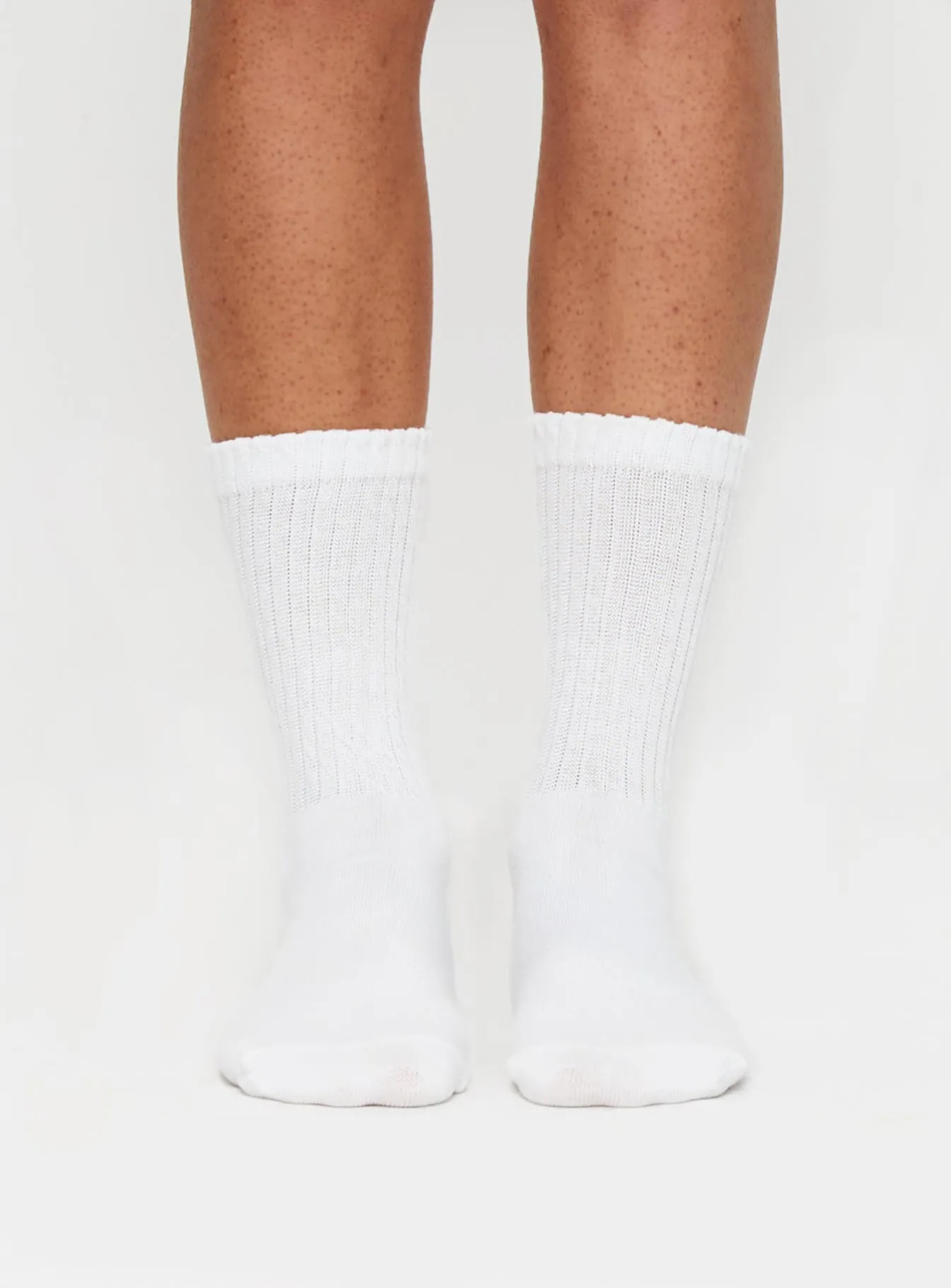 Sama Slouch Sock White sold by Princess Polly product image thumbnail 2