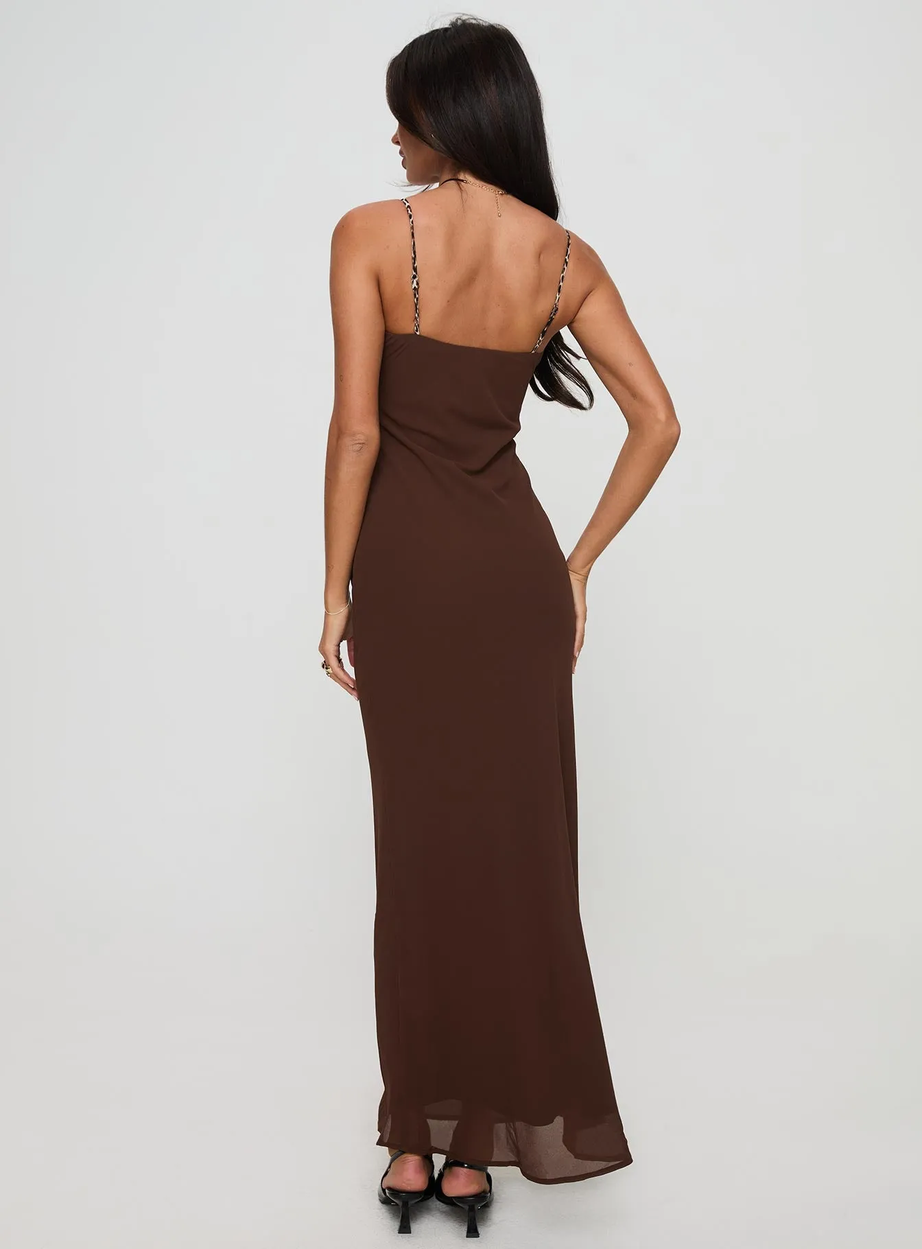 Moorey Maxi Dress Brown sold by Princess Polly product image thumbnail 5