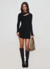 Cookson Mini Dress Black sold by Princess Polly