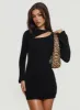 Cookson Mini Dress Black sold by Princess Polly