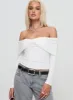 Myrina Long Sleeve Top White sold by Princess Polly