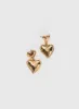 Think Fondly Earrings Gold sold by Princess Polly