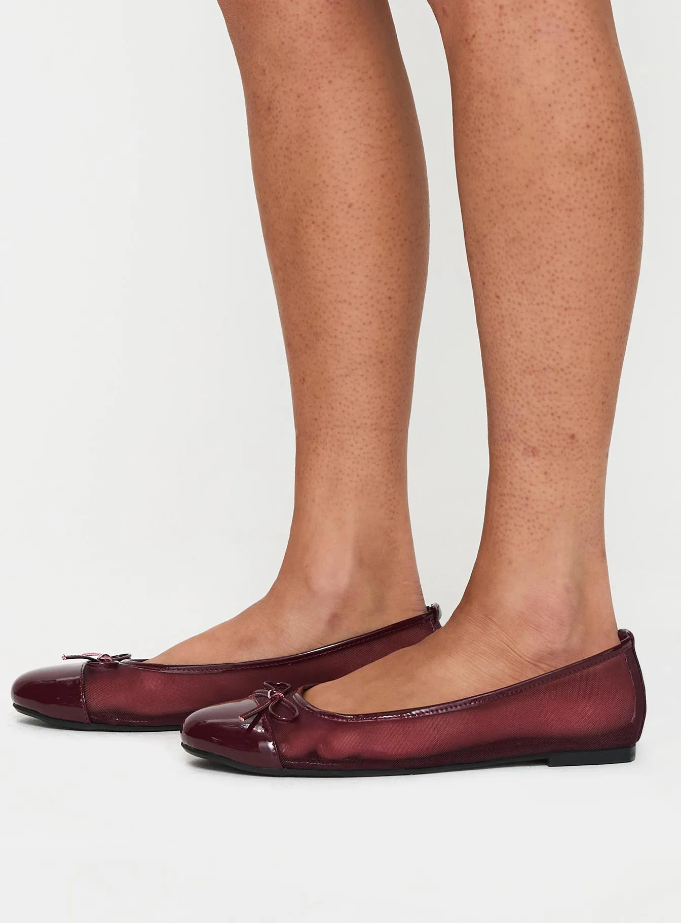 Therapy Ally Ballet Flats Cherry sold by Princess Polly product image thumbnail 3