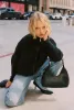 Too Busy Zip Up Sweater Black sold by Princess Polly