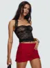 Gigi Lace Skort Red sold by Princess Polly