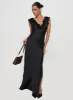 Butacup Frill Maxi Dress Black sold by Princess Polly