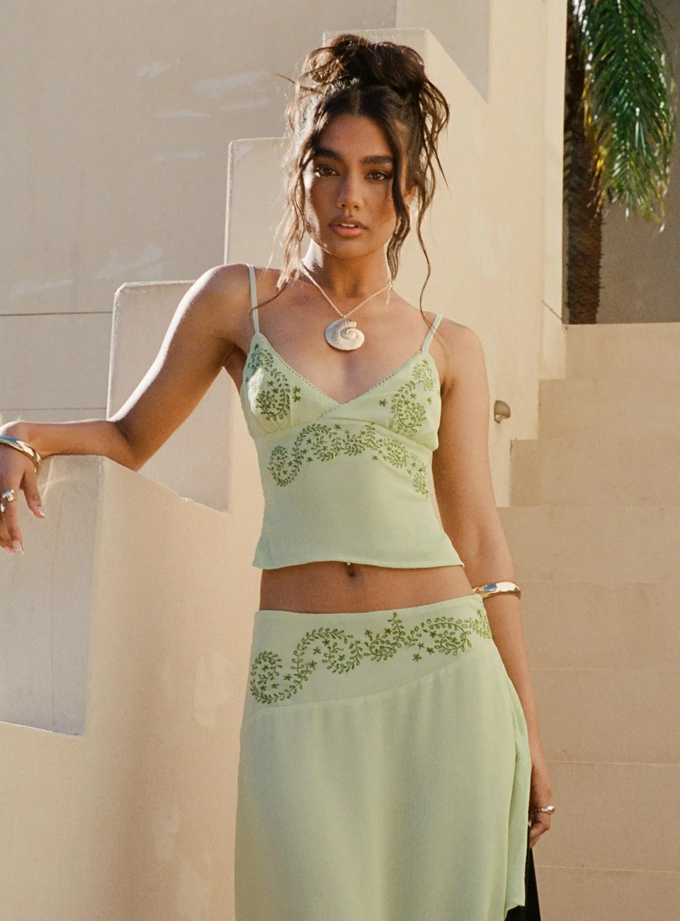 Pappilion Top Sage Petite sold by Princess Polly product image thumbnail 3