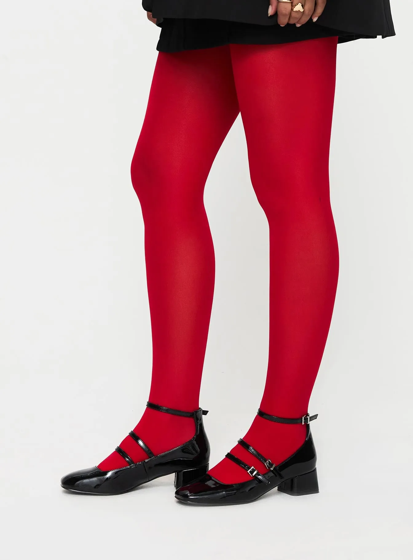 Serenata Stockings Red sold by Princess Polly product image thumbnail 3