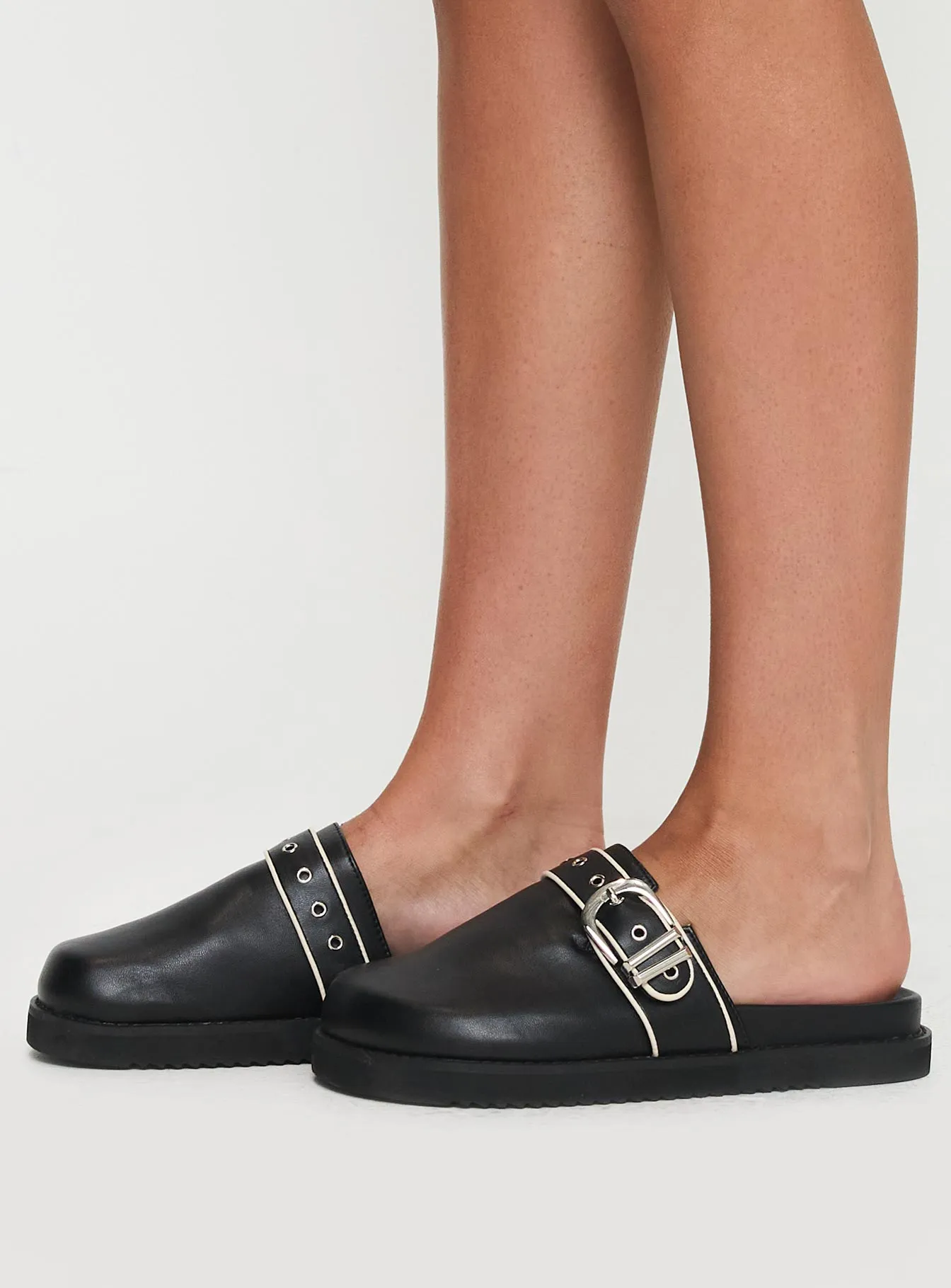 Nellie Flats Black sold by Princess Polly product image thumbnail 3