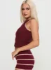 Arianell Knit Top Maroon sold by Princess Polly