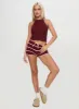 Arianell Knit Top Maroon sold by Princess Polly