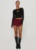 Volley Mini Skort Cherry Red sold by Princess Polly