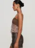 Art Deco Top Brown sold by Princess Polly