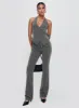 Calexico Buckle Pant Grey Pinstripe sold by Princess Polly
