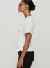 Maybe Tomorrow Ruched Top White sold by Princess Polly