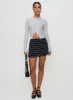 Suzu Long Sleeve Knit Top Grey sold by Princess Polly