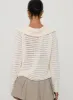Tuscon Crochet Sweater White sold by Princess Polly