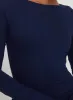 Nikoli Long Sleeve Top Navy sold by Princess Polly