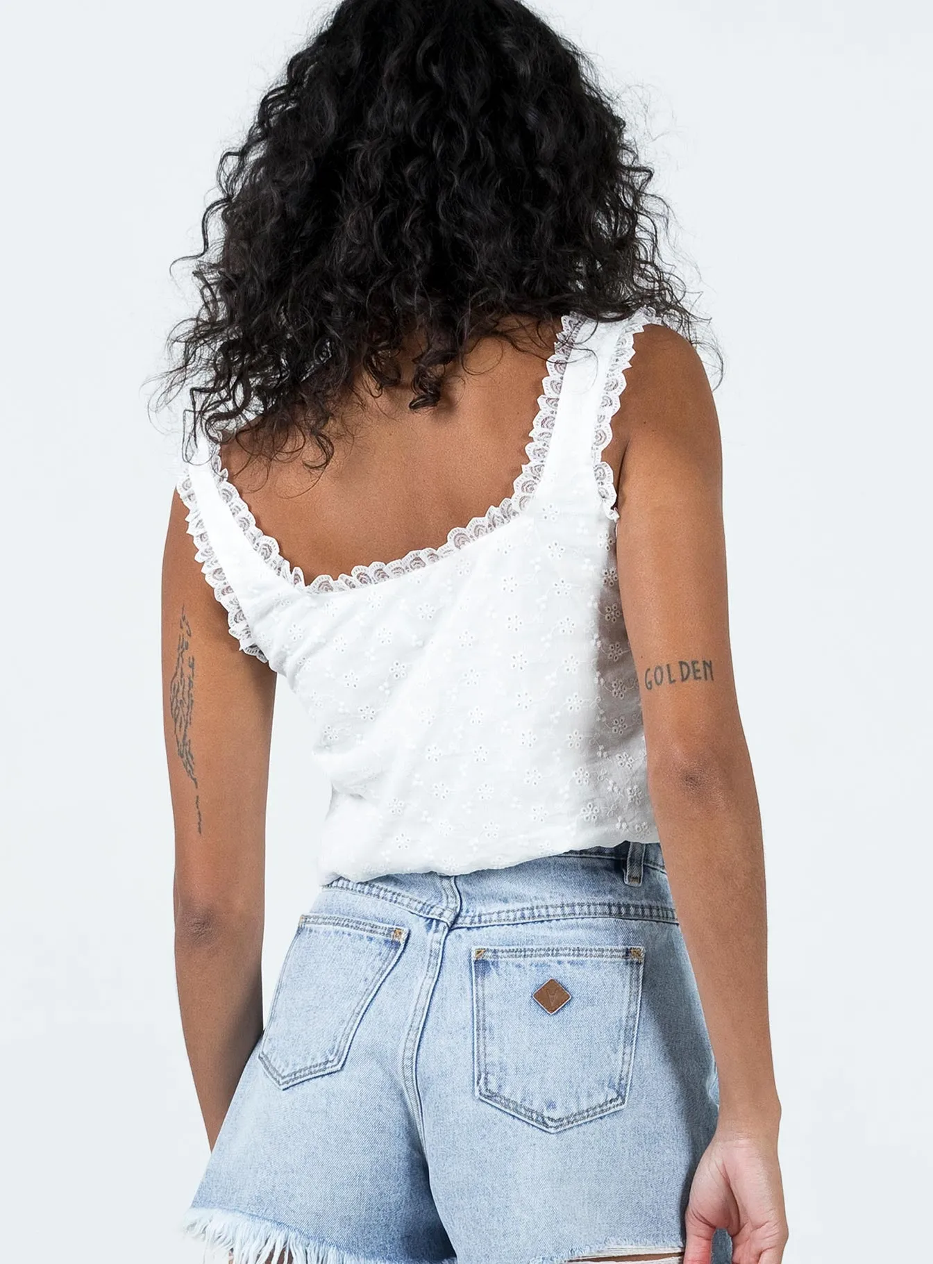 Merrelle Top White sold by Princess Polly product image thumbnail 5