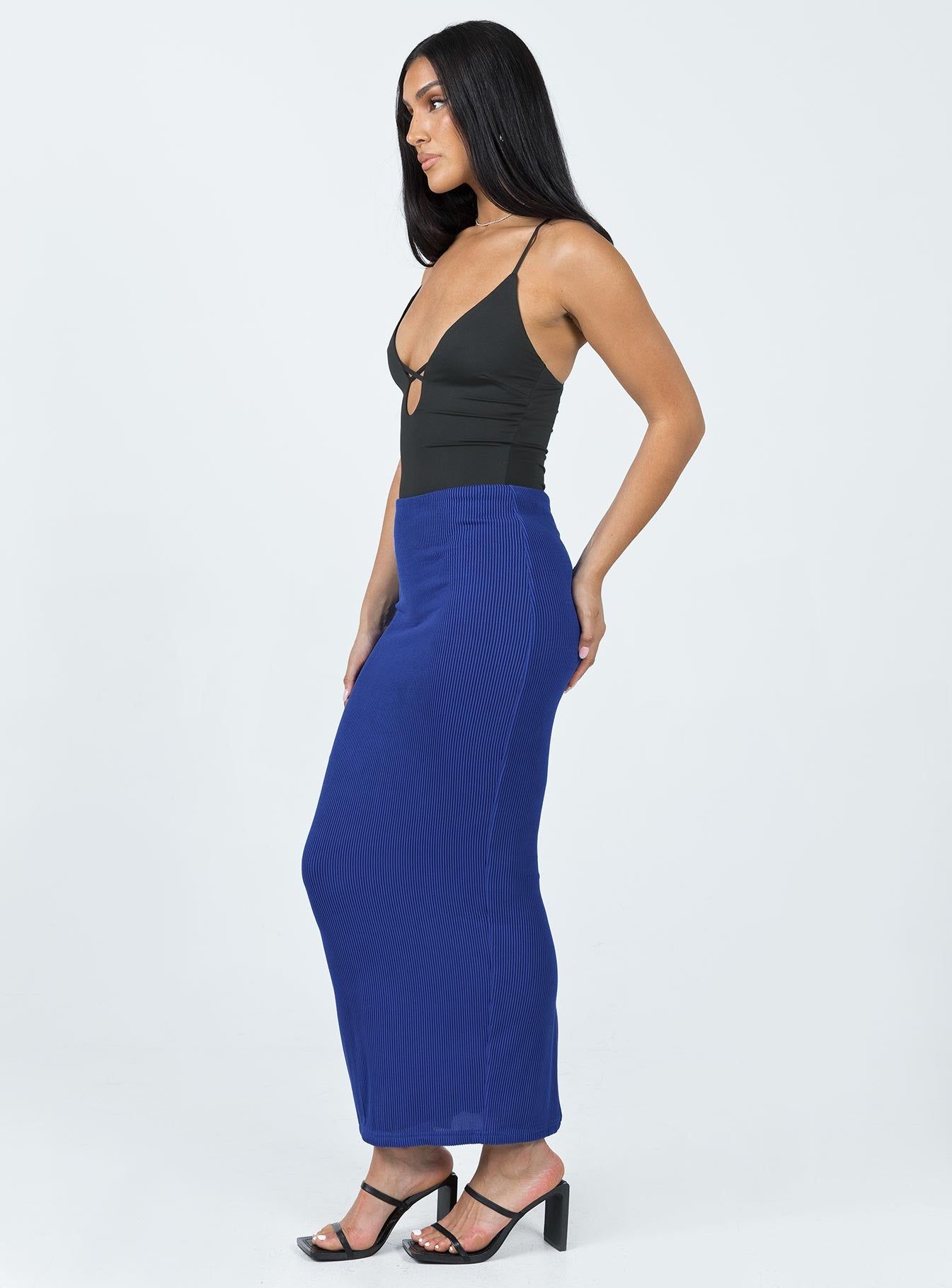 Salte Maxi Skirt Blue sold by Princess Polly product image thumbnail 3
