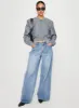 Allure Faux Leather Bomber Jacket Cloud sold by Princess Polly