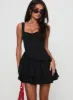 Shantelle Romper Black Tall sold by Princess Polly