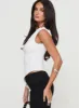Vulnerable One Shoulder Top White sold by Princess Polly