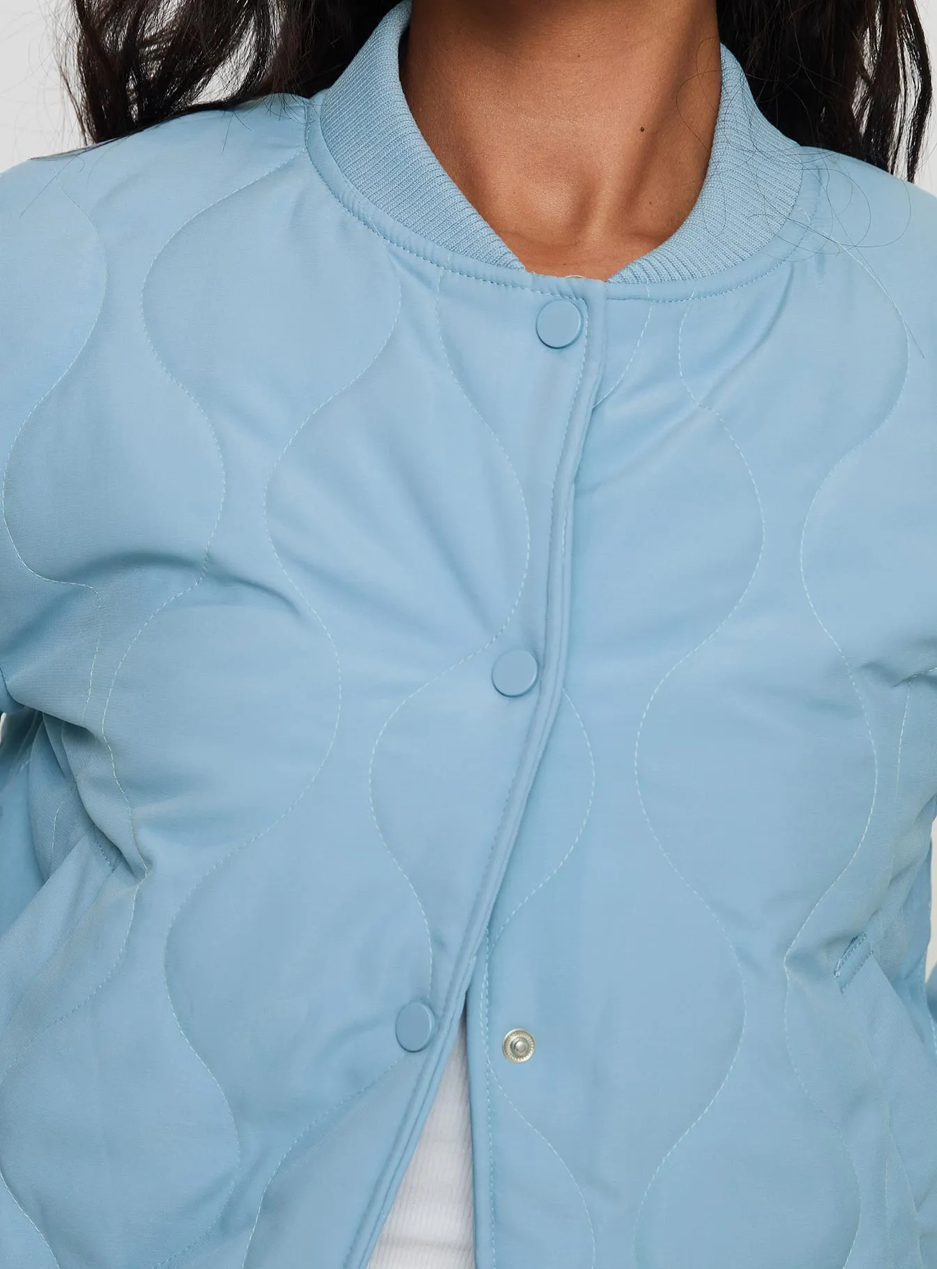 Qwynne Quilted Jacket Blue sold by Princess Polly product image thumbnail 5