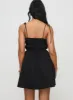 Jacksonne Mini Dress Black Petite sold by Princess Polly