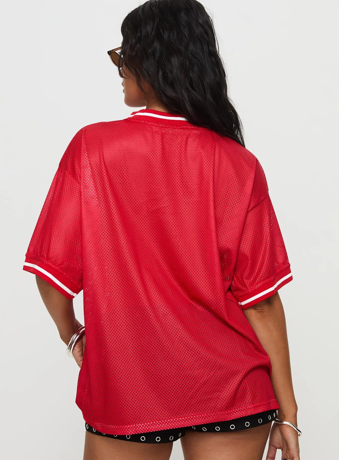 Fenway Spirit Top Red sold by Princess Polly product image thumbnail 5
