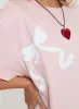 Asta Oversized Tee Pink sold by Princess Polly