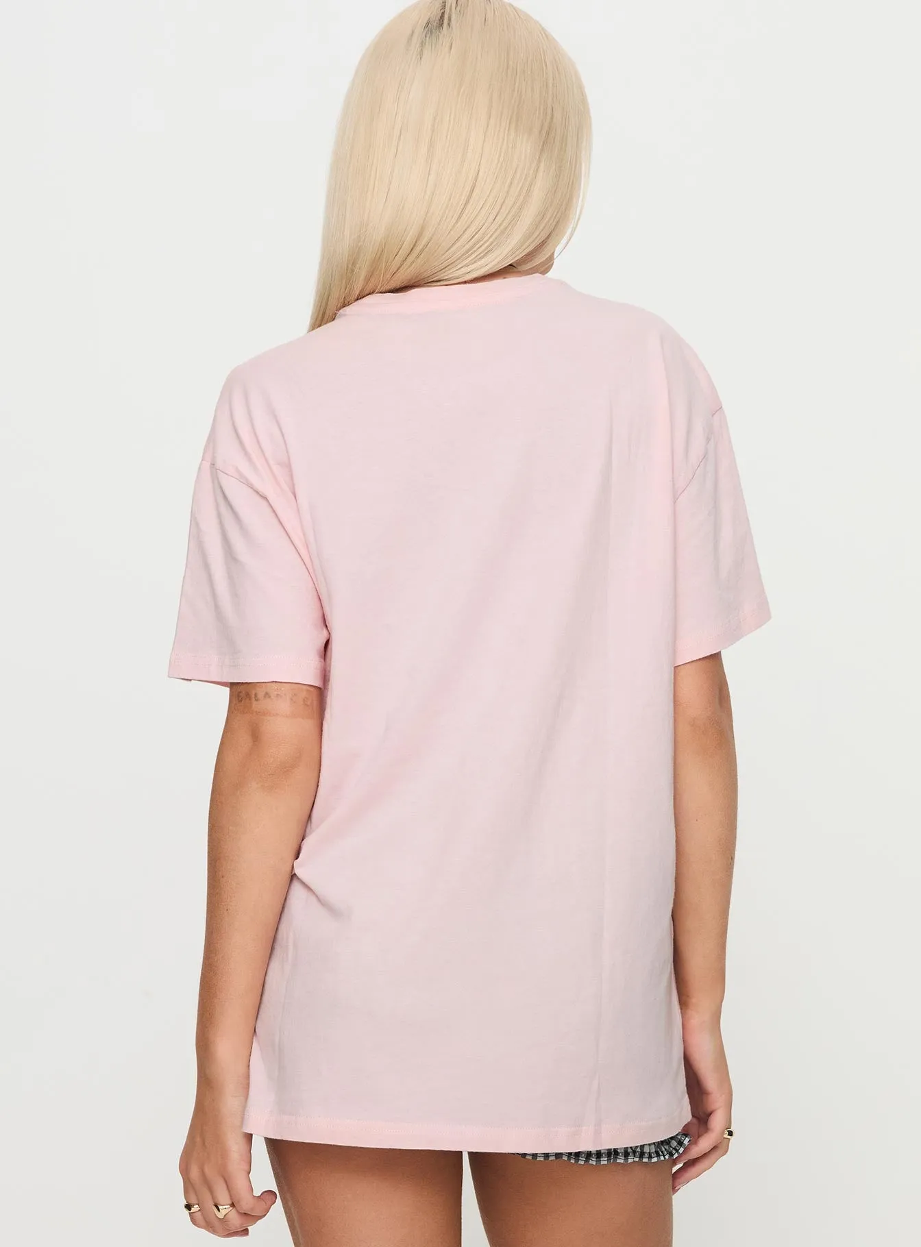 Asta Oversized Tee Pink sold by Princess Polly product image thumbnail 4