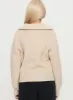 Fireheart Zip Through Knit Sweater Beige sold by Princess Polly