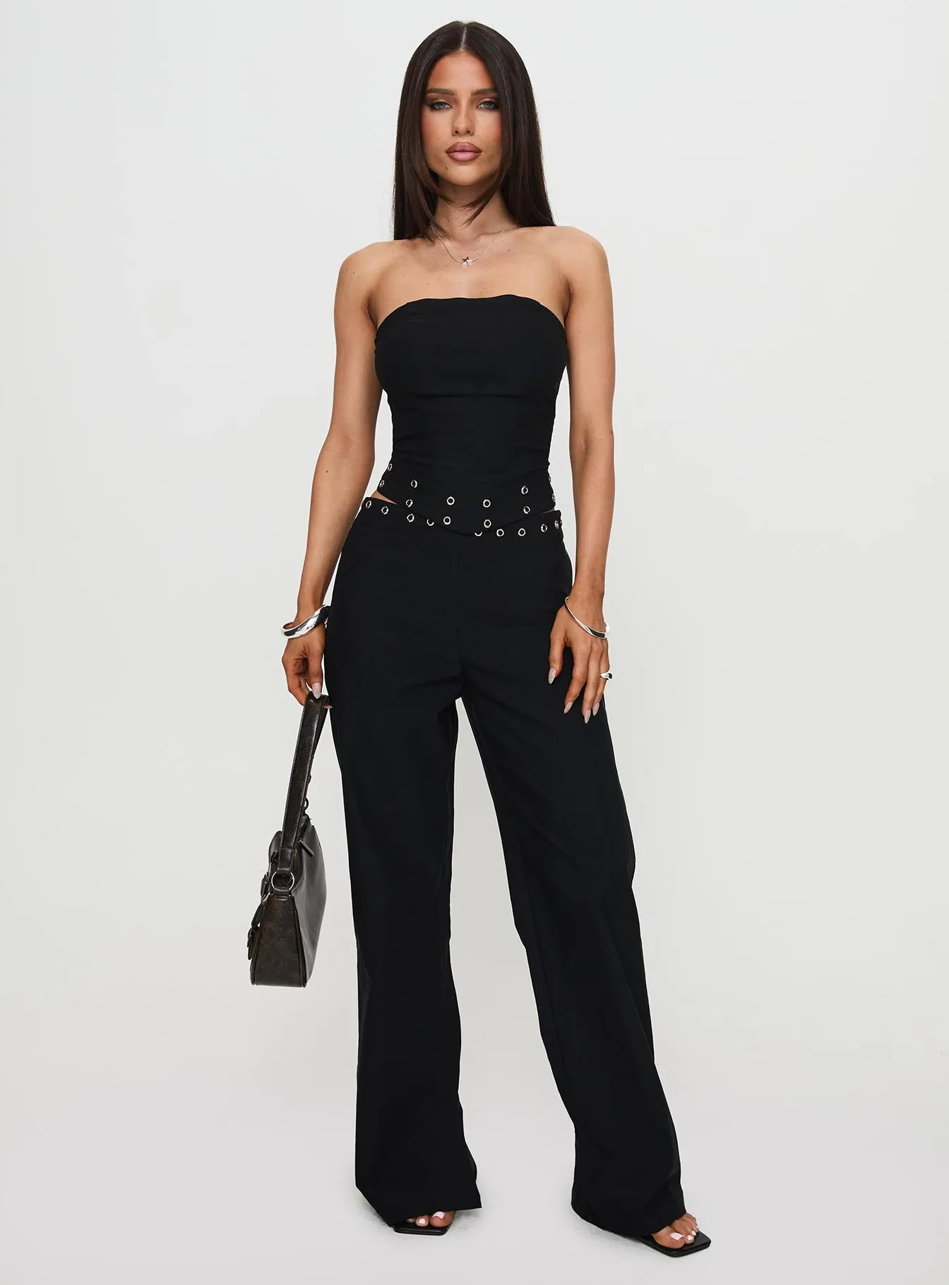 Passionette Pants Black sold by Princess Polly product image thumbnail 3