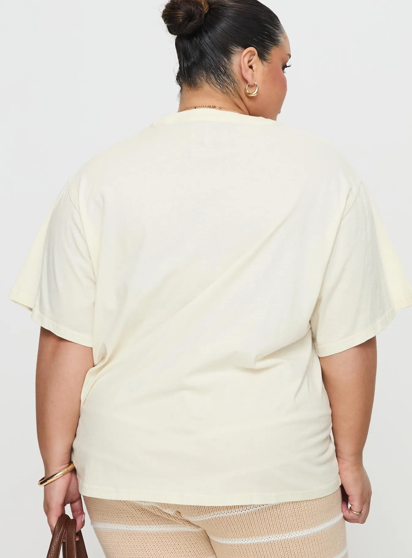 Local Produce Tee Cream Curve sold by Princess Polly product image thumbnail 5