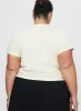 Cherry Cocktails Tee Cream Curve sold by Princess Polly