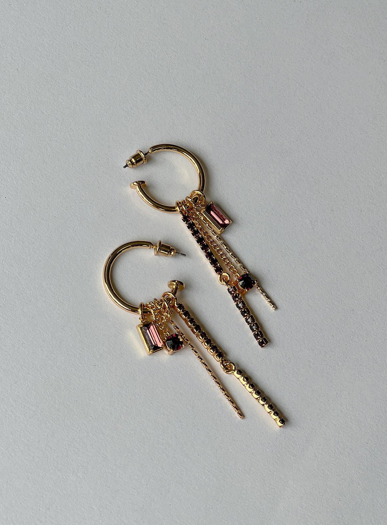 De Luca Earrings Gold sold by Princess Polly product image thumbnail 2