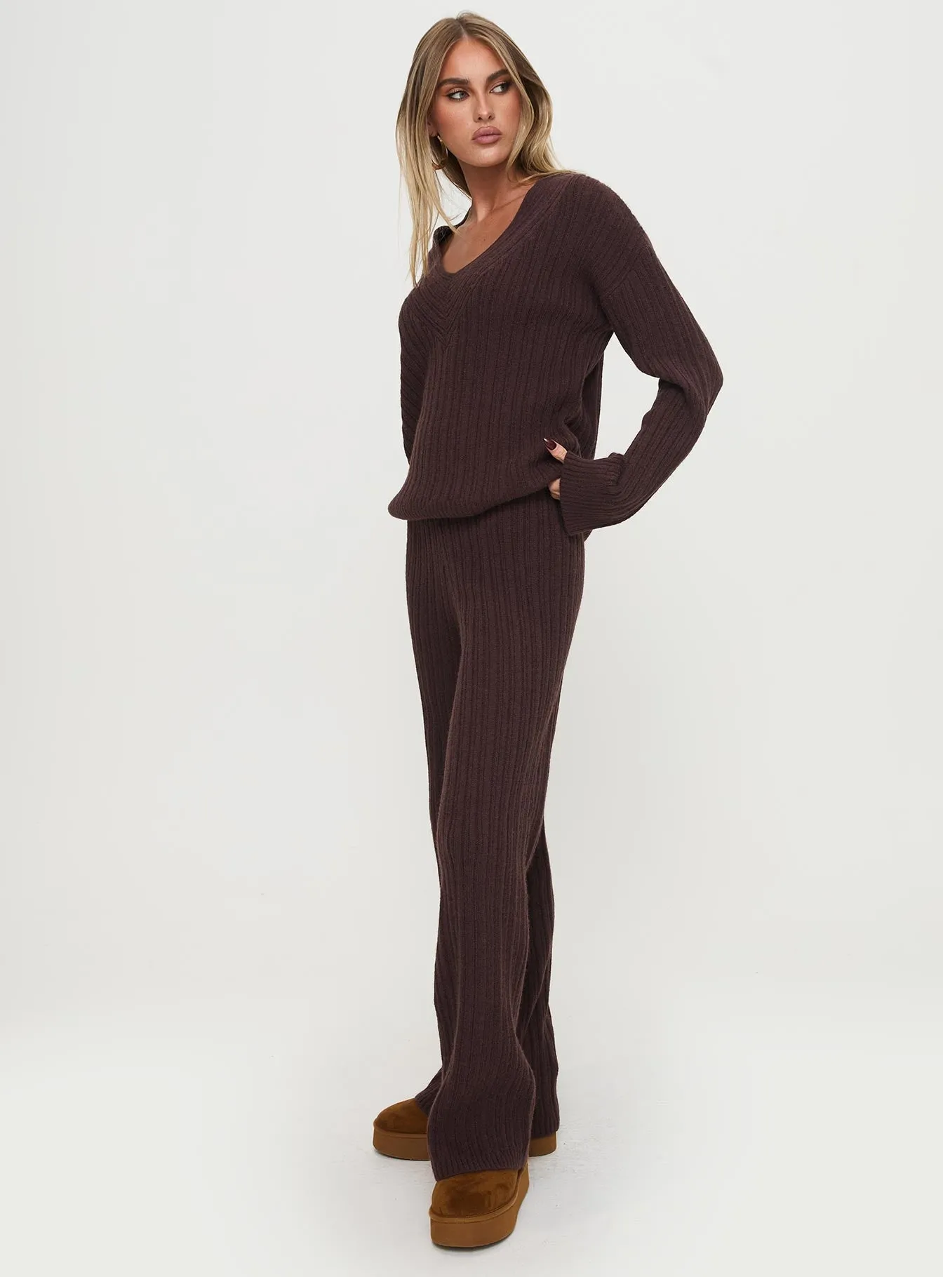 Pillows Knit Set Brown sold by Princess Polly product image thumbnail 3