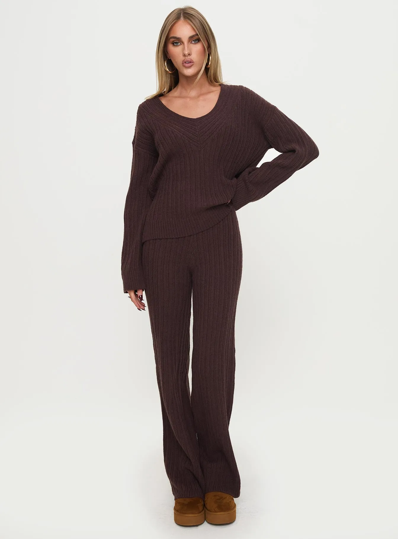 Pillows Knit Set Brown sold by Princess Polly product image thumbnail 2