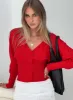Wistfully Knit Cardigan Red sold by Princess Polly
