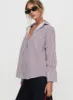 Takes You Far Shirt Burgundy Stripe sold by Princess Polly
