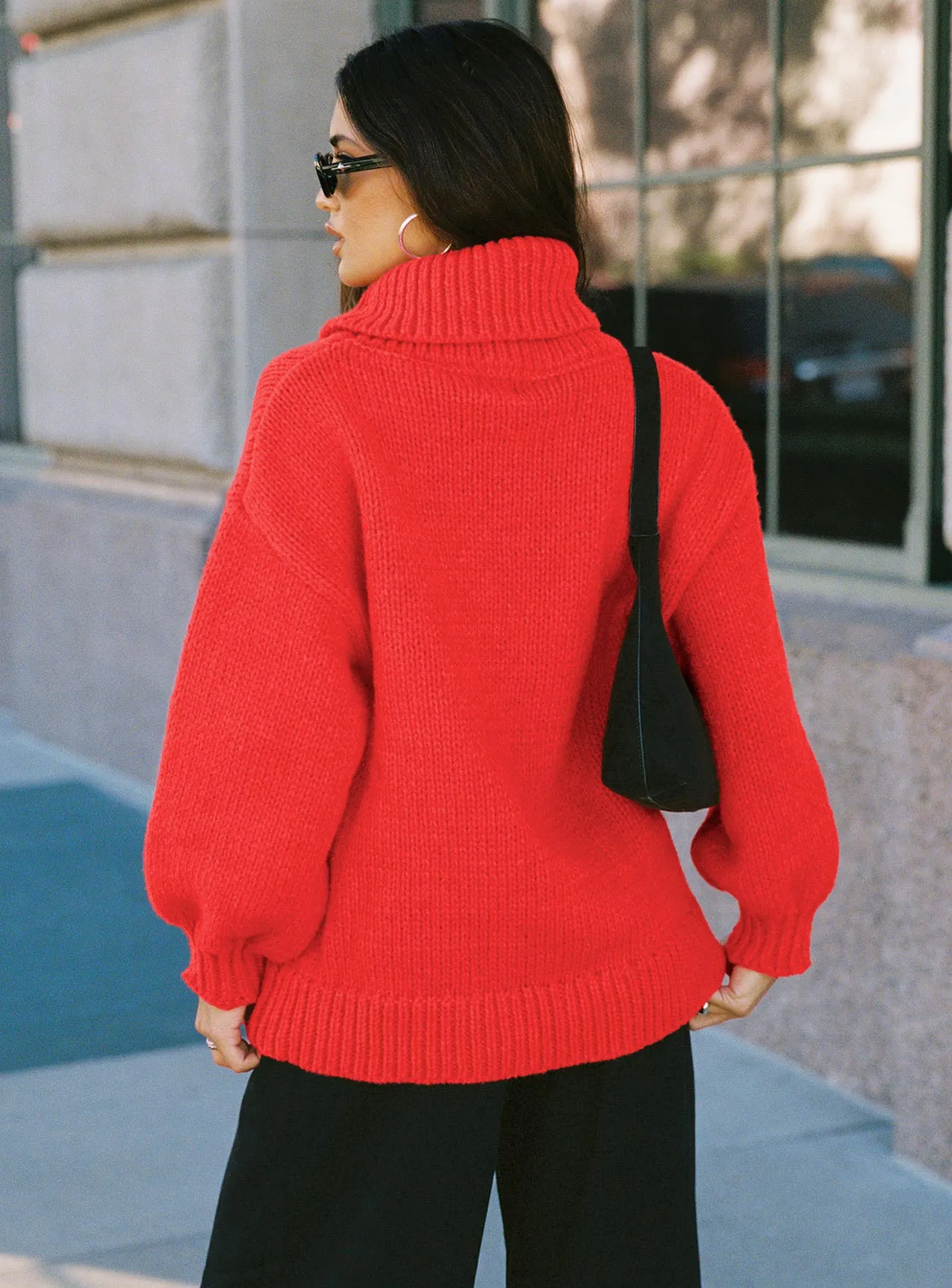 Let Love In Knit Sweater Red sold by Princess Polly product image thumbnail 4