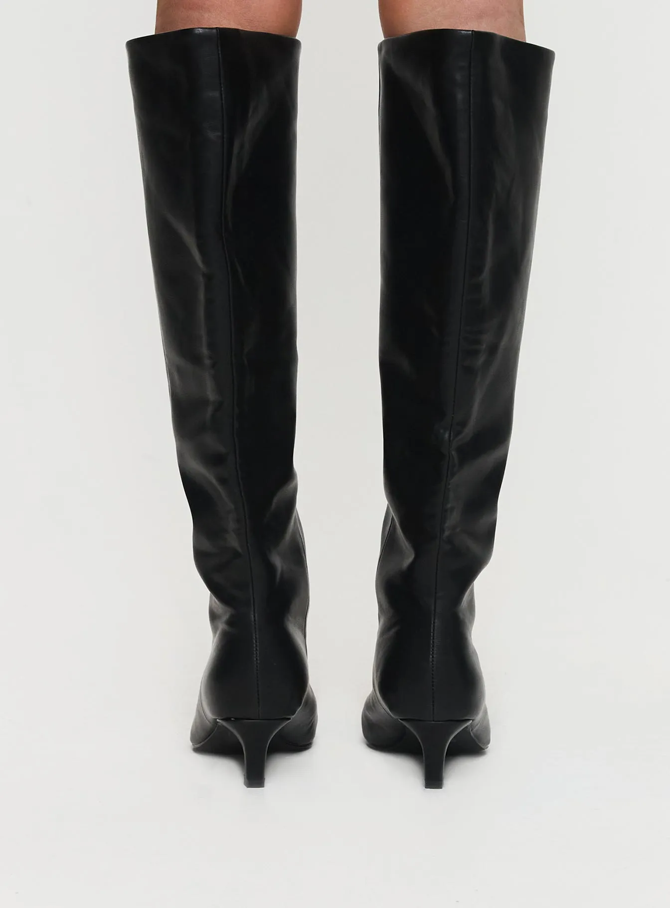 Flaura Knee High Boots Black sold by Princess Polly product image thumbnail 4