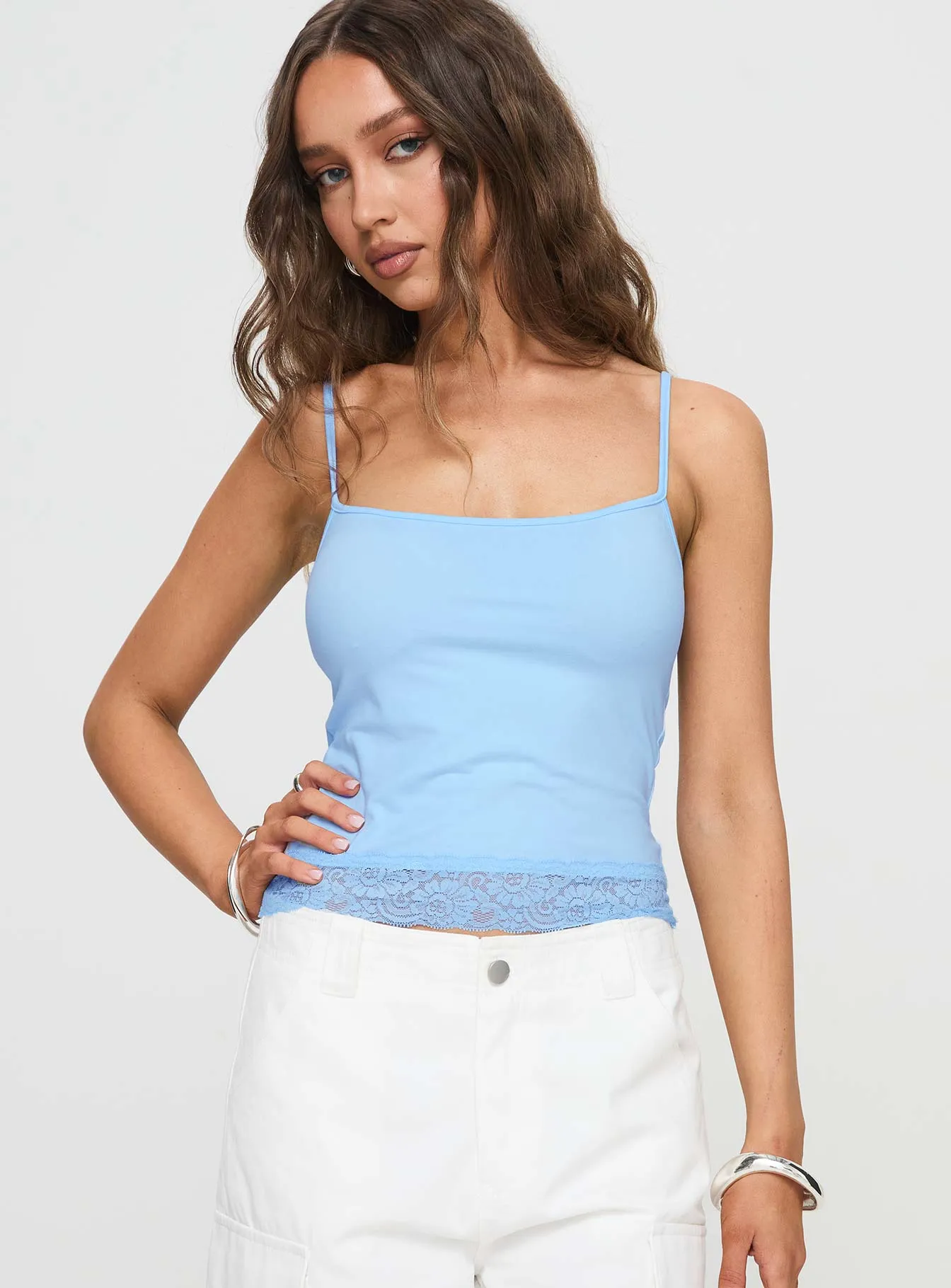 Vikha Top Blue sold by Princess Polly product image thumbnail 2