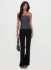 Good Looking Strapless Top Charcoal sold by Princess Polly
