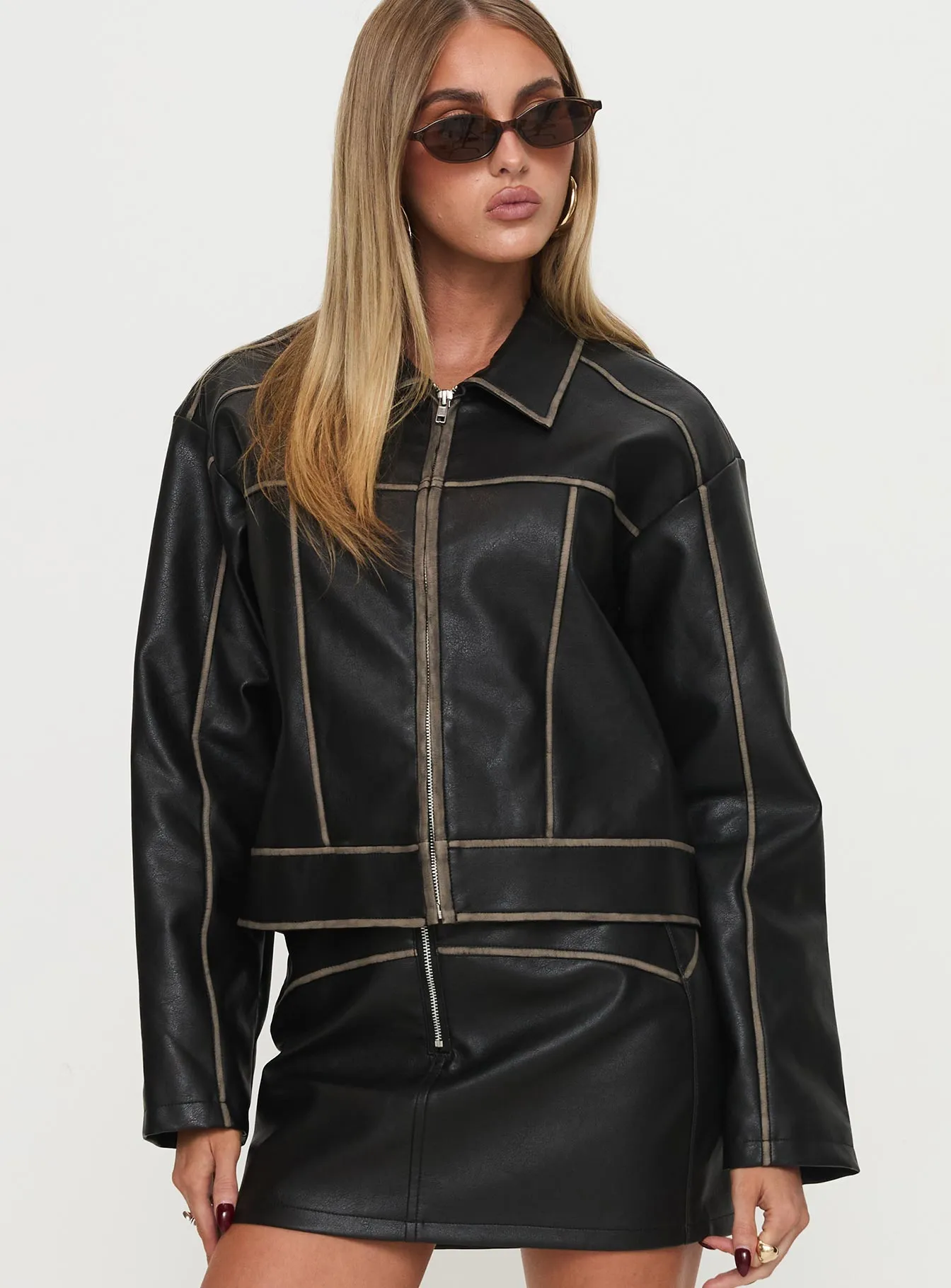 Autopilot Jacket Black sold by Princess Polly product image thumbnail 2