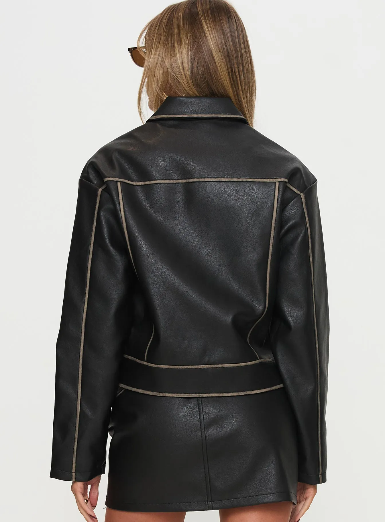 Autopilot Jacket Black sold by Princess Polly product image thumbnail 5